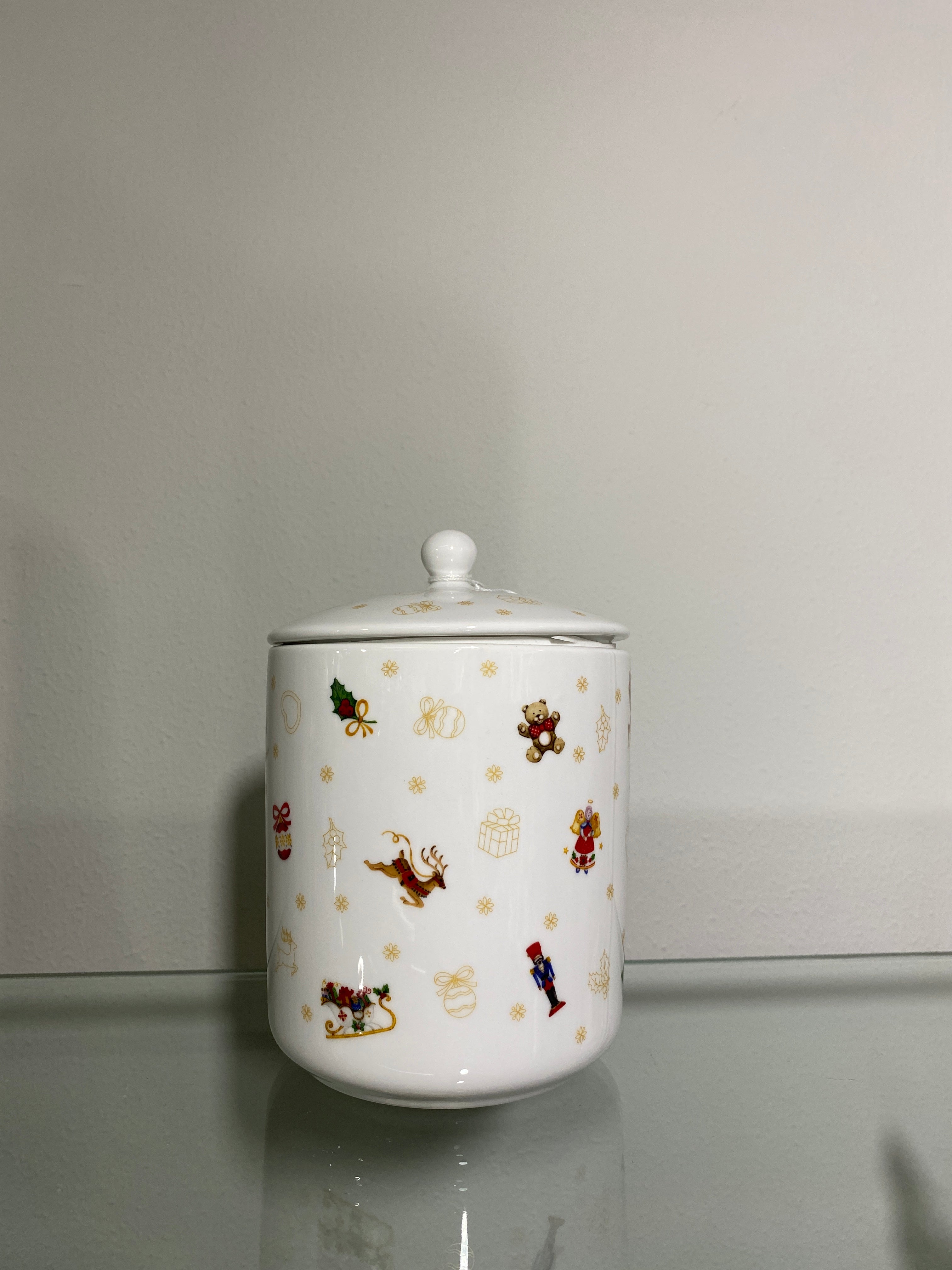 Barattolo grande natalizio