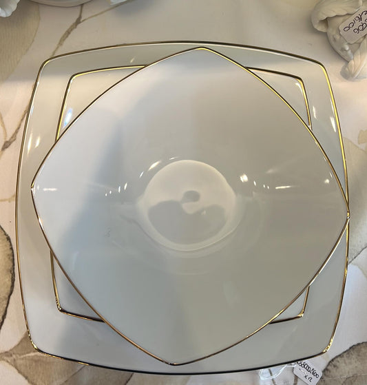 piatto venus gold line servizio da 6