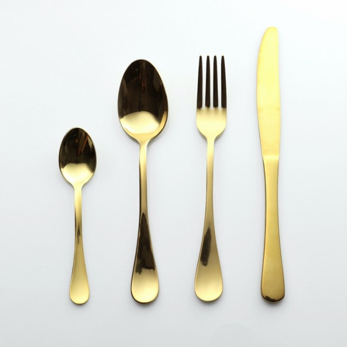Set di posate - Gold Lucido